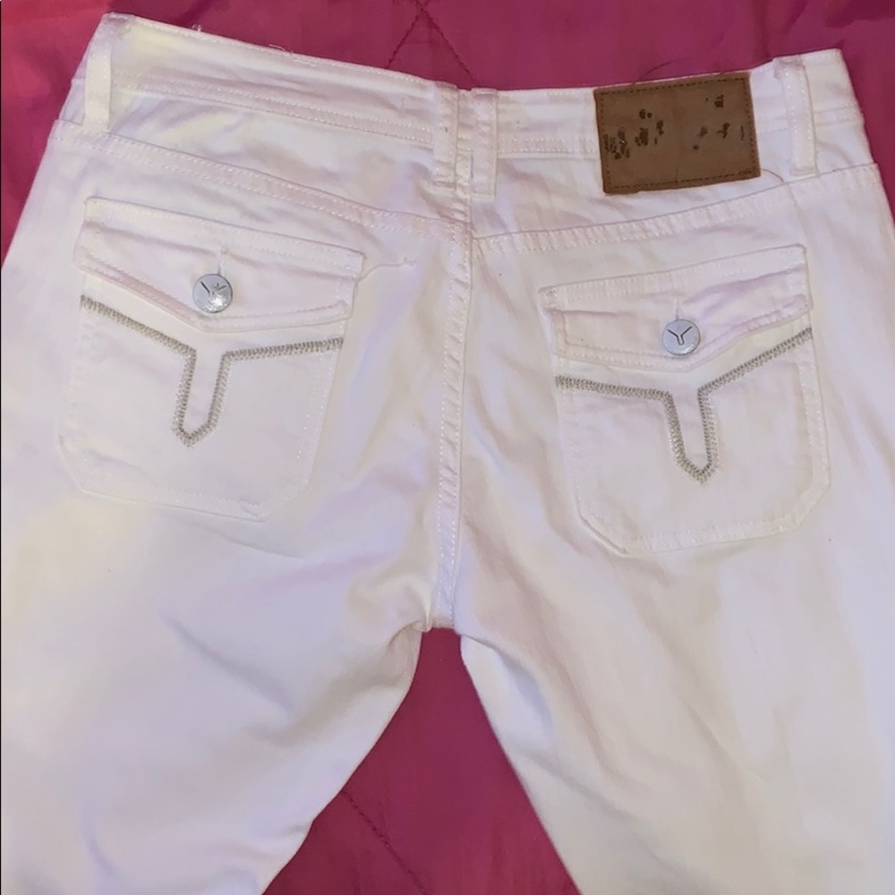 White bootcut jeans - Picture 3 of 5